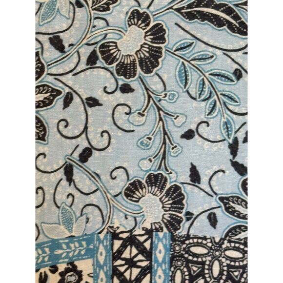 Johnny Was Casablanca Wide Leg Linen Patchwork Floral Pull-On Lounge Pants S - Picture 4 of 9